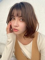  リュクスバトーバイトリコ 船橋南口店(Luxe BATEAU by tricot) ショコラベージュ/20代30代40代/レイヤーバング