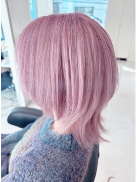 ヘアサロン ハーツ(hair salon HEARTS) ピンクホワイトカラー