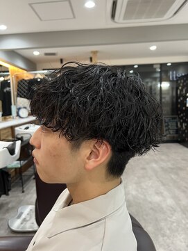 スウェル 千葉店(Swell) メンズツイストパーマスパイラルパーマフェード[千葉]