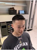 スキンフェードボウズアップバングベリーショートF