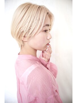 アール 北千住店(ar) 前髪なしくびれショート/20代30代40代/ハンサムショート 北千住