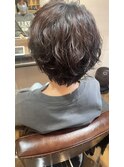 《藤野お客様スタイル》クセ毛活かしショート