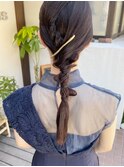 ヘアアレンジお客様スタイル