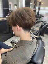 ボルド(MEN'S HAIR SALON BORDO)&nbsp;ナチュラルマッシュ×ブラウンカラー