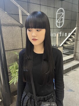 ゼスト フィーノ(ZEST fino) 【Sanae.】切りっぱなしレイヤーカット