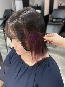 ピリオド 蒲田(Period.) 髪質改善/インナーカラー/ピンクカラー/蒲田/近藤