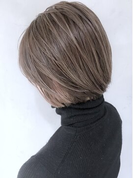 ニッチ(NICHE) 【NICHE HAIR】【西鎌倉】ハイライトカラー/ミルクティー