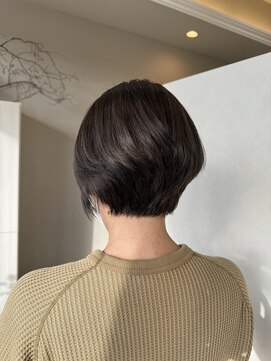 ガレリアエレガンテ 尾張旭店(GALLARIA Elegante) ショートヘアスタイル 顔まわりストレートスタイル