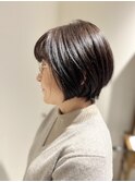 大人ショートボブ