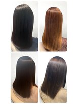 美容室フルール&nbsp;20代30代40代髪質改善カラーショコラアッシュ艶感