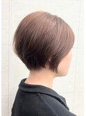 すっきり丸みショート