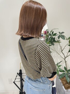 ジーナ 福岡天神(Zina) ＊ハイトーン艶髪カラーはお任せ♪＊zina福岡天神　ブリーチなし