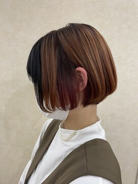 トップヘアー 池の内店(TOP HAIR) ボブ×デザインカラー