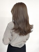 ノウハウ キョウト(KNOWHOW kyoto)&nbsp;ブリーチなしダブルカラー/オリーブベージュ/ロングレイヤー