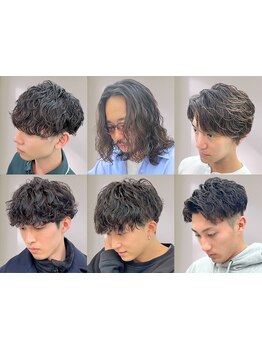 【天王寺1分】1対1担当☆メンズ人気No.1【カット+スパ+眉カット\5500】【カット+パーマ\10000】夜9:30まで