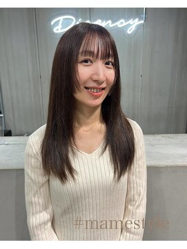 ディセンシー(Dicency) Dicency（マオ）姫カット風レイヤー×ロング