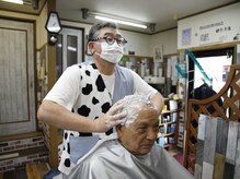 おかこいの雰囲気（当店自慢のシャンプー）