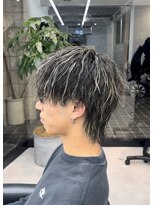 シーク(seek)&nbsp;ホワイトメッシュ×マッシュウルフ