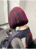 チェリーピンク×ロイヤルパープル