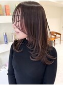 ハイライトバレイヤージュダブルカラーケアプリーチ30代40代