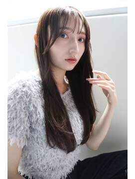 シャルムバイルーチェココ(CHARME by Lu'ce coco) ワンカールナチュラル外ハネボブ美髪イメチェン