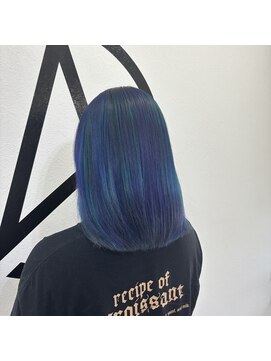 アルケム 学芸大学(AlChem) 【Hana指名】よく見ると色々入ってる寒色カラフル[学芸大学前]