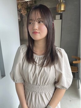 リル 住吉店(LiL)の写真/骨格や髪質を活かして、お客様のなりたいイメージに合わせたスタイルをご提案◎カットだけで小顔魅せ♪