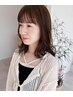 【140％修復】透け感カラー(リタッチ)+似合せカット+TOKIOtr ￥12400