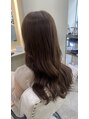 ユニバイリサ 天神大名店(uni by risa) 透明感のあるベージュカラー