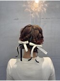 ボブツインアレンジ