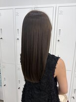 ディジョン 自由ヶ丘(Dijon)&nbsp;韓国顔まわりレイヤーカットグレージュオリーブベージュブラウン