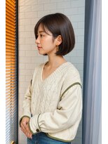 コポル(Copol)&nbsp;まわりと差がつく小顔ショート×アッシュブラウン