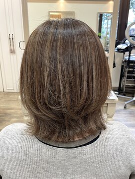 アルターリール(aL ter Rire) 暗めカラー/デザインカラー/フェイスフレーミング/中村郁未