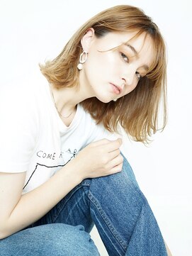 ニューヨークニューヨーク イオン高の原店(NYNY) 外はねボブ/シースルーバング