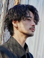 フィフス(fifth)&nbsp;原宿メンズルーズシャドウパーマ波巻スパイラルパーマ30代fifth