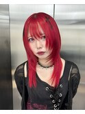 オーダーメイド/ケアブリーチカラー/ルーツカラー/姫ウルフ