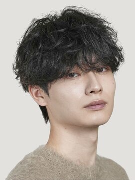 レタッチバイフィフス 大阪梅田(RETOUCH by fifth) 大阪梅田シャドウパーマ波巻きパーマラウンドマッシュゆるめ◆