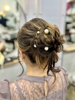 アールグランデ 静岡店(R GRANDE)&nbsp;シニヨン巻き下ろし