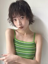 コクーン(Cocoon) ショートウルフ#くびれヘア#アプリコットオレンジ