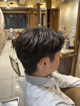 ヘアリゾートエーアイ 新宿西口店(hair resort Ai) アップバングフェザー