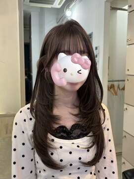 ヘアーアンドメイク シークタチカワ 立川店(Hair&Make Seek) 【澤飯】ブリーチなしダブルカラーでショコラグレージュ