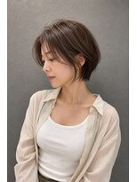 ラベルムバイエーケー(La Belleme by AK)&nbsp;30代丸みショート大人ショートボブ