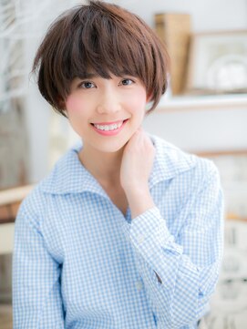 カバーヘア 上尾西口店(COVER HAIR) 優し気ショートで♪ガーリー気分a