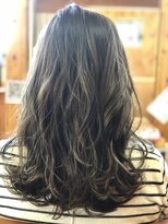 ララテラス(LaLa Terrace)&nbsp;ブルーグレージュ×ウェットウェーブ