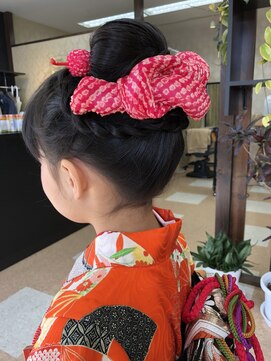 ヘアーリゾート ラ シック(hair resort La chiq) 七五三 着付け 日本髪
