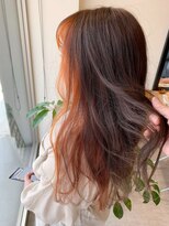 エモシオンヘアー(Emocio'n hair)&nbsp;フェイスフレーミング、インナーカラー