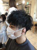 キャンバス バイ ネオリーブ 横浜西口(Canvas by neo.)&nbsp;横浜★クシャっとキマるフェザーパーマ