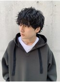 ◇マッシュパーマ 韓国ヘア スパイラルパーマ トランクスヘア