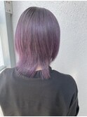 ダブルカラー/ピンクラベンダー/ハイトーンカラー/10代20代◎