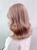 アイティーバイアルバム 藤沢店(IT by ALBUM)&nbsp;ミルクティーカラー_ミニウルフテラコッタくすみブルー_ba324341